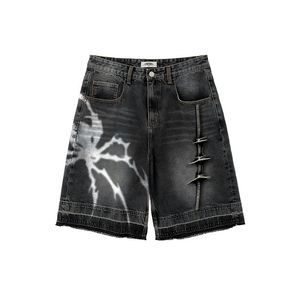 กางเกงยีนส์ขาสั้นสั่งทำจากโรงงาน ผลิตตามแบบที่ต้องการ ปรับแต่งได้ทุกส่วน ผ้า ทรง ความยาว สี ลวดลาย แบรนด์ คุณภาพสูง ระบายอากาศได้ดี - Product Image 5