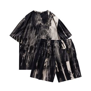 Ensemble de vêtements d'été pour hommes en coton de haute qualité avec logo personnalisé, 2 pièces, shorts et t-shirt, ensemble de vêtements de sport pour hommes, t-shirt - Product Image 5