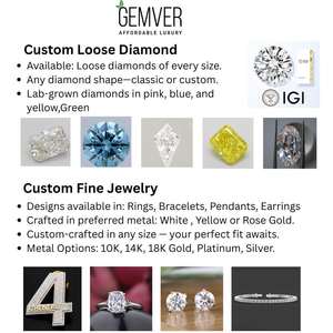 Par de diamantes cultivados en laboratorio de 40 quilates, corte en forma de cometa, claridad VS, corte excelente, personalizados para la fabricación de joyas, de Gemver Diamond - Product Image 5