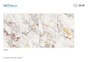 Premium Architectural Marble Effect Tile Blue <b>Grey</b> Stone Look Porcelain Surface Luxury Living Rooms Hotel Lobbies Exporter India - Product Image 2