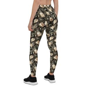 Leggings Deportivos de Yoga con Logotipo Personalizado, Cintura Alta, Largos, de Spandex/Nylon Antiestático, con Bolsillos Laterales - Product Image 3