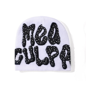 Nuevo Gorro de Invierno en Oferta, con Logotipo Personalizado, Jacquard, Unisex, Ajustable, de Alta Calidad, Precio al por Mayor, Gorros Hechos a Medida - Product Image 3