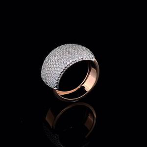 Anillo de Compromiso y Boda Exclusivo de Plata de Ley 925 con Moissanita, Joyería Fina Tradicional de Primera Calidad, Anillo de Aniversario para Mujeres y Hombres - Product Image 2
