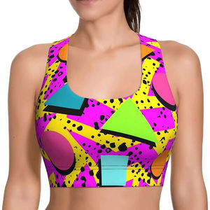 Sujetador Deportivo Ecológico de Alta Sujeción para Mujer, Talla Grande, Transpirable, para Gimnasio, Yoga, Ejercicio, con Logotipo Personalizado - Product Image 3