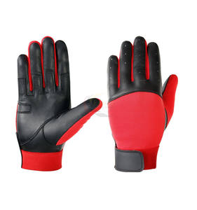 Gants de baseball pour receveur droitier, logo personnalisé imprimé, cuir de vachette, antidérapants, légers - Product Image 4