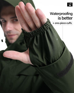 Chaqueta Táctica Impermeable para Hombre, con Capucha, Forro Polar Cálido, para Senderismo, Cómoda, con OEM ODM - Product Image 3