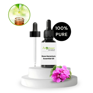Huile Essentielle de Géranium Rose 100% Pure Distillée à la Vapeur Anti-rides Soin Corporel Hydratant Huile de Bain et Visage Soulagement de la Douleur Éclaircissante - Product Image 2