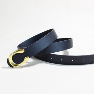Ceinture en cuir PU moulante pour femme, ceinture décontractée quotidienne pour étudiants, ceinture en cuir de bonne qualité pour homme, vente en gros - Product Image 2