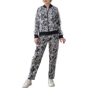 Wholesale Custom Women Sublimation Print Breathable Solid Pattern Athletic Track <b>Suit</b> <b>Jogging</b> Wear Sports Training Running - Product Image 1