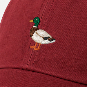 Gorra de Papá Bordada con Pato Mallard Premium, Diseño de Gorra de Papá Bordada con Pato Mallard, Logotipo Personalizado, Bordado OEM ODM, Venta al por Mayor - Product Image 5