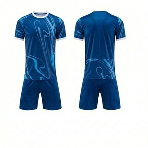 Camiseta de Entrenamiento de Fútbol Personalizada de Secado Rápido, Transpirable para Verano, 100% Poliéster, Venta Directa de Fábrica, Sublimación - Product Image 6