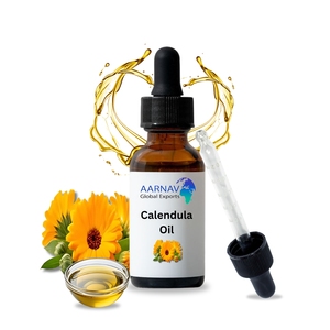 Aceite Portador de Caléndula Puro y Natural, Aceite Herbal Infusionado en Frío para el Cuidado de la Piel, Mezcla Reafirmante para Masajes, Venta al Por Mayor - Product Image 4