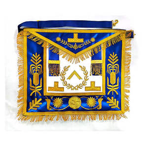 Vithas ผ้ากันเปื้อน Masonic เย็บปักด้วยมืองานช่าง, 3D ตามสั่งรุ่น Masonic Regalia - Product Image 2