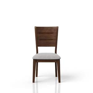 Sedie da Pranzo Laterali in Stile Mid-Century Modern con Rivestimento Imbottito - Product Image 1