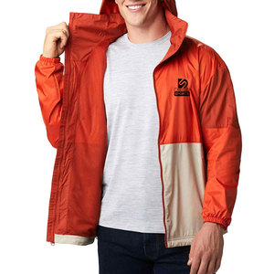 Veste de pluie pour homme en toile à capuche de haute qualité - Coupe-vent, respirante, style décontracté, vente directe d'usine - Product Image 3