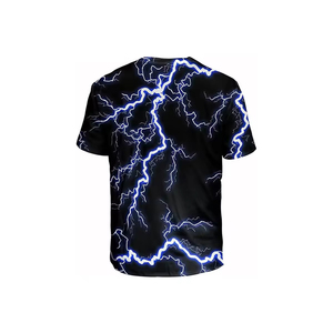 High Quality Printing 100_ <b>Polyester</b> Sport <b>Tshirt</b> Sportswear 3d T Shirt Workout Short Sleeves OEM Sublimation shirt - Product Image 2