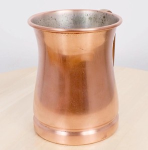 Taza de Agua de Cobre Hecha a Mano con Textura Martillada para una Hidratación Diaria Saludable, para la Cocina, la Mesa del Comedor y el Uso Diario - Product Image 2