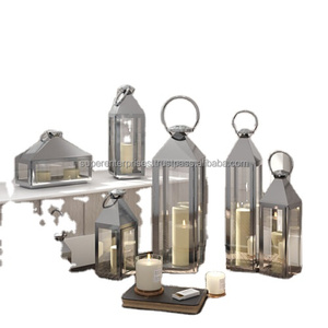 Linternas de diseño personalizado con decoración de acabado pintado, diseño interior, t-light, lo mejor para decoración del hogar - Product Image 1