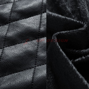 Custom Made Stand Solid Color Breathable Men <b>Winter</b> <b>Leather</b> <b>Jacket</b> Streetwear High Quality Eco-Friendly Hot Sale Reasonable - Product Image 4