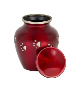 Hot Selling Brass Pet Cremation <b>Urns</b> Funeral <b>Urns</b> For <b>Cat</b> and Dog Ashes Handmade Burial <b>Urns</b> - Product Image 1