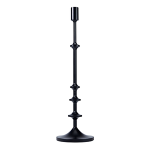 Best Selling Aluminium Candle Stand for Home Decor Decorative Candle Stick Holder <b>Black</b> Finished Casted Handmade Customized - Product Image 1