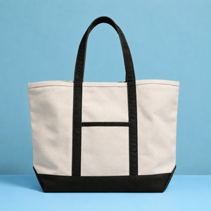 Bolsa de Mano Utilitaria de Lona de Algodón Premium de 800 GSM para Almacenamiento y Compras - Product Image 1