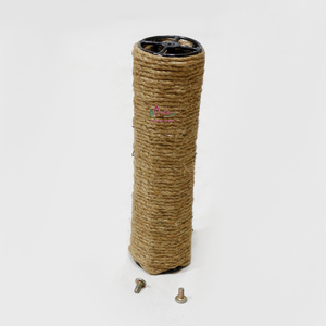 Woven Fiber <b>Cat</b> Tree Nest with Sisal Post and Soft Cushion Indoor Pet Furniture for <b>Cats</b> - Product Image 6