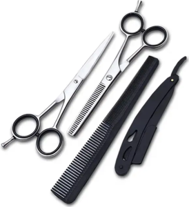 Tijeras de Peluquería de Acero Inoxidable de Alta Calidad, Tijeras de Entresacar, Juego de Herramientas para Corte de Cabello, Tamaño Personalizado - Product Image 4