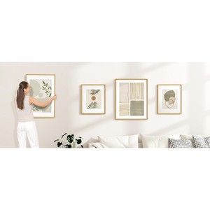 Walnut Wood Picture <b>Frame</b> <b>12x12</b> Inch with Crystal Glass - Wholesale Artisan - Product Image 3