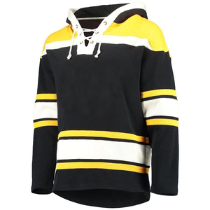2026 Vente en gros de sweats à capuche et maillots de hockey sur glace pour hommes, service OEM personnalisé, 100% polyester respirant et à séchage rapide - Product Image 3