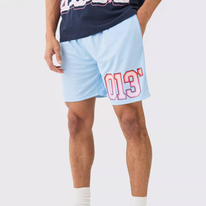 Nouveauté 2026 : Short de basketball athlétique personnalisé par sublimation pour homme, idéal pour le sport et les loisirs, en maille respirante. - Product Image 1