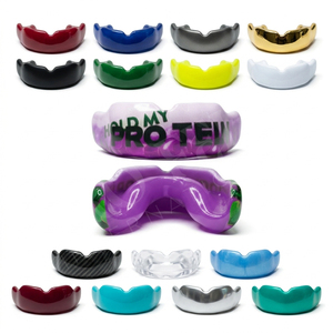 Whole Sale High Quality Mouth Guard Professional Teeth Protector Boxing MMA Karate Jiu Jitsu Silicone Double Layer Fit Guard - Product Image 1