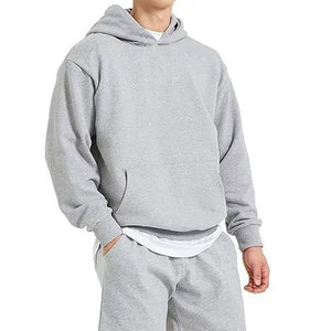Sweat à capuche délavé unique pour homme, en coton, coupe classique, surdimensionné, personnalisé - Product Image 2