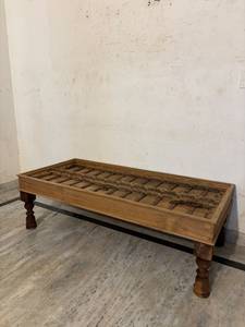 Modern Luxury Vintage Solid Wood <b>Coffee</b> <b>Table</b> <b>Tiles</b> Design Adjustable Height Custom Farmhouse Paradise Handicrafts Fast - Product Image 3