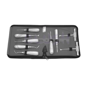 Custom Logo Dental Root Elevators Kit Stainless Steel Tooth Extraction Instruments with Custom Design Tool By <b>Blush</b> Surgical - Product Image 1