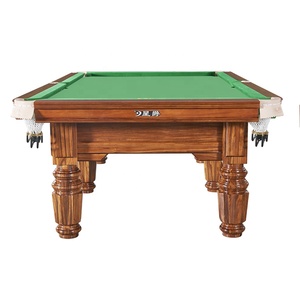 <span class=keywords><strong>Table</strong></span> de <span class=keywords><strong>billard</strong></span> XingJue en bois massif avec poches en cuir véritable, coussin en tissu, design durable pour utilisation en compétition, Chine - Product Image 3