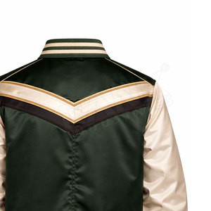 Fashionable Street Style Winter <b>Jacket</b> Satin Varsity <b>Jacket</b> <b>Slim</b> <b>Fit</b> Stylish Wear Satin Varsity <b>Jacket</b> - Product Image 5