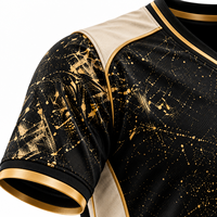 Ensemble de maillots de football personnalisés pour hommes grandes tailles, dernier uniforme d'équipe, design unique, kit sportif à sublimation partielle sur le devant, vente en gros
