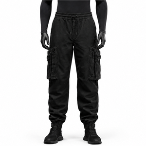 Wholesale Men's Tactical <b>Cargo</b> <b>Pants</b> Multi-Pocket Jogger Streetwear Techwear Trousers Casual Outdoor Cotton <b>Work</b> <b>Pants</b> for Men - Product Image 1