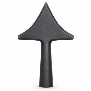 Nueva llegada: Punta de flecha de hierro forjado a mano con forma de rombo, estilo medieval, para caza con arco, servicio OEM. - Product Image 3