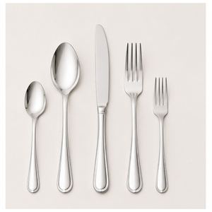 Ensemble de couverts exclusifs en acier inoxydable, ensemble de couverts de luxe pour hôtel, vente en gros, couverts robustes pour restaurant, pour mariage et banquet - Product Image 5