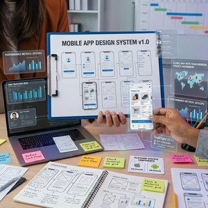 บริการออกแบบแอป UI UX สำหรับแพลตฟอร์มดิจิทัลมือถือ พร้อมเลย์เอาต์ที่ใช้งานง่ายและโซลูชันประสบการณ์ผู้ใช้ที่น่าสนใจ - Product Image 5