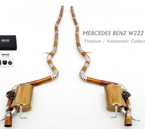 نظام عادم فالفترونيك لسيارة بنز S63 W222 AMG من التيتانيوم - Product Image 2