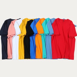 เสื้อยืดคอตตอนผู้ชายไซส์ใหญ่พิเศษ 200 กรัม จากบังกลาเทศ ผลิตตามแบบ OEM แขนสั้น สีพื้น คอกลม รับผลิตตามสั่ง ขายส่ง - Product Image 1