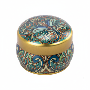 Caja Metálica Redonda de Calidad Alimentaria para Envasado de Regalos - Product Image 1