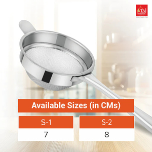 High Grade SS Sliver Tea & Coffee <b>Strainer</b> for Kitchenware Multi function Durable comfortable Handle - Product Image 4