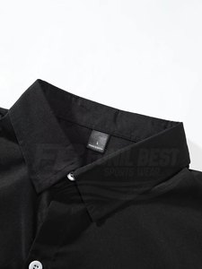 Men's Summer Two-Piece <b>Set</b> 100% Polyester <b>Knitted</b> | Lightweight Breathable Quick Dry Customizable Casual Stylish Summer - Product Image 3