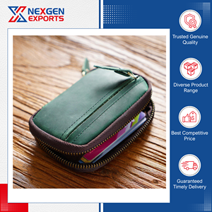 Cartera de Cuero PU Hecha a Mano de Gran Capacidad y Excelente Calidad para Llaves y Tarjetas de Coche, Oferta de Distribuidor de Marca para Compradores al por Mayor - Product Image 3