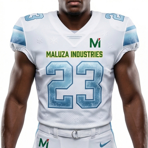 Uniforme de Fútbol Americano Estilo Europeo y Estadounidense, Jersey y Pantalones Deportivos, Equipación de Fútbol del Equipo MALUZA Industries - Product Image 1