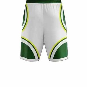 Ensemble d'uniformes de basketball personnalisés sublimés Comets – Maillot sans manches col en V et short 100 % polyester extensible dans les quatre sens, écologique - Product Image 2